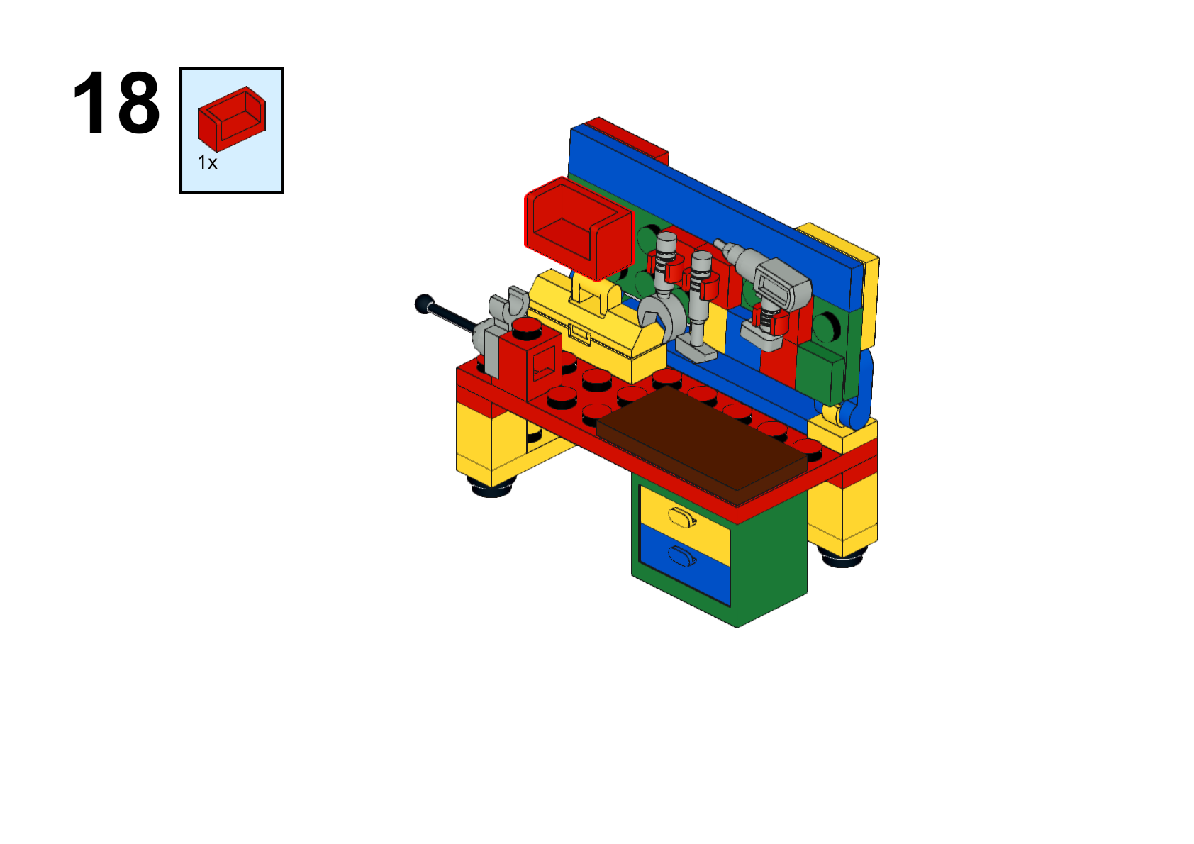 How to make the LEGO DIY Workbench in Animal Crossing v3.0 Update IRL
