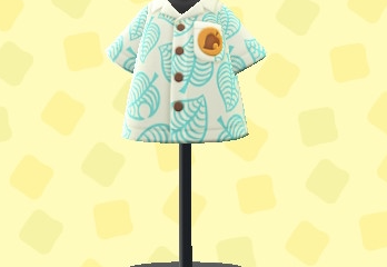 animal crossing leaf shirt