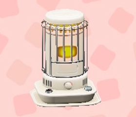 animal crossing round space heater