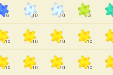 Konpeito or Kompeito candy in Animal Crossing